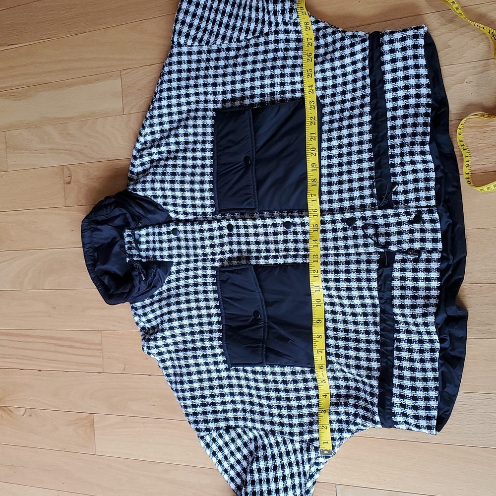 Zara Contrasting Tweed Jacket - Picture 15 of 16